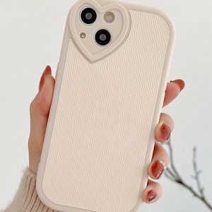 Brand new in package iPhone 13 pro phone case. Color crème.